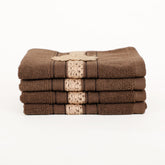 Belle Brown Face Towel S/4